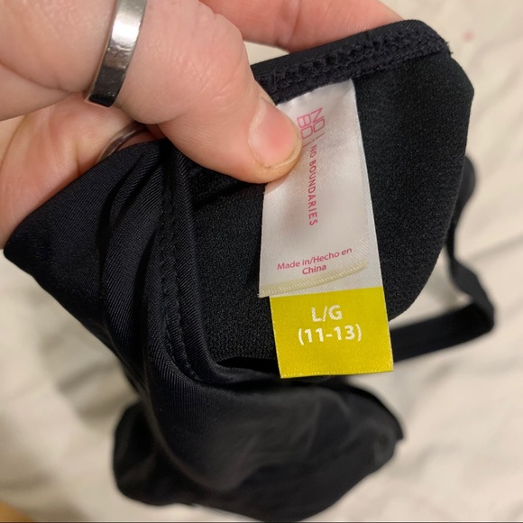 beach bae black one piece swimsuit - Picture 4 of 4